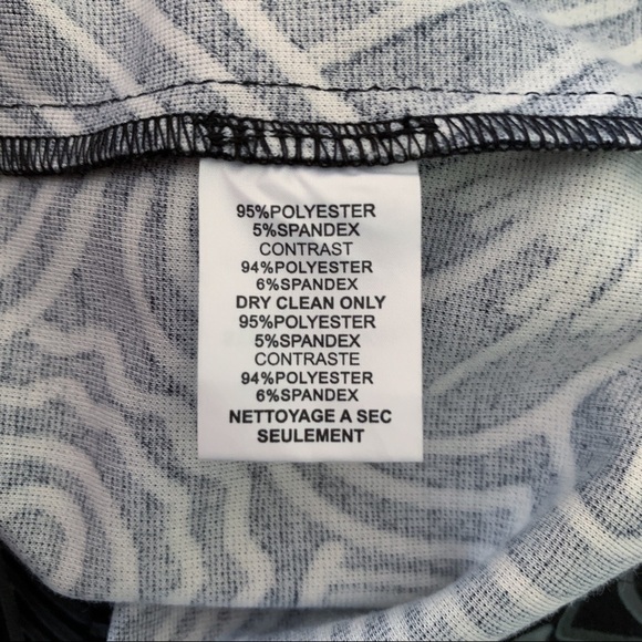 Trina Turk Floral Jersey Halter Dress 2 Black Grey - Picture 6 of 7